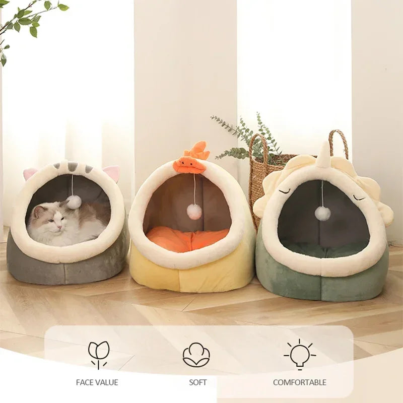 Soft Cotton Cat Bed Mat – Breathable, Cozy Lounger