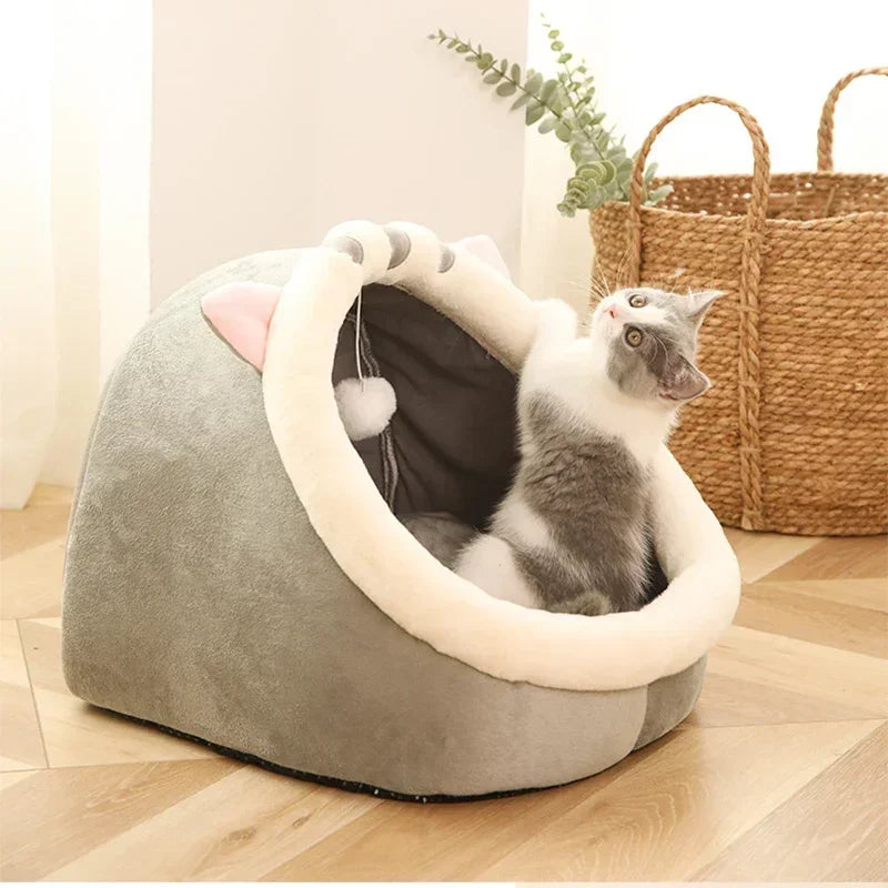 Soft Cotton Cat Bed Mat – Breathable, Cozy Lounger